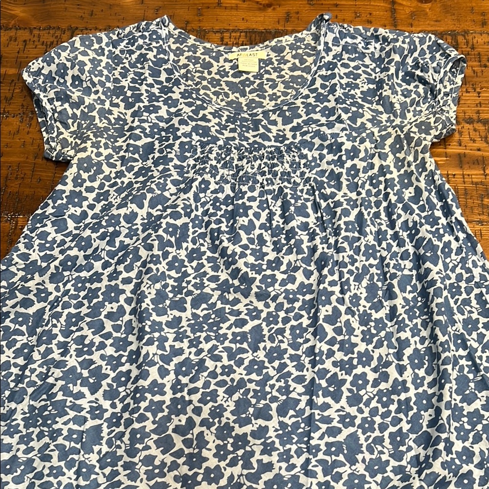 Floral Blue woman’s top